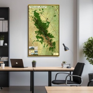 TOPOGRAPHIC MAP - CHYULU HILLS